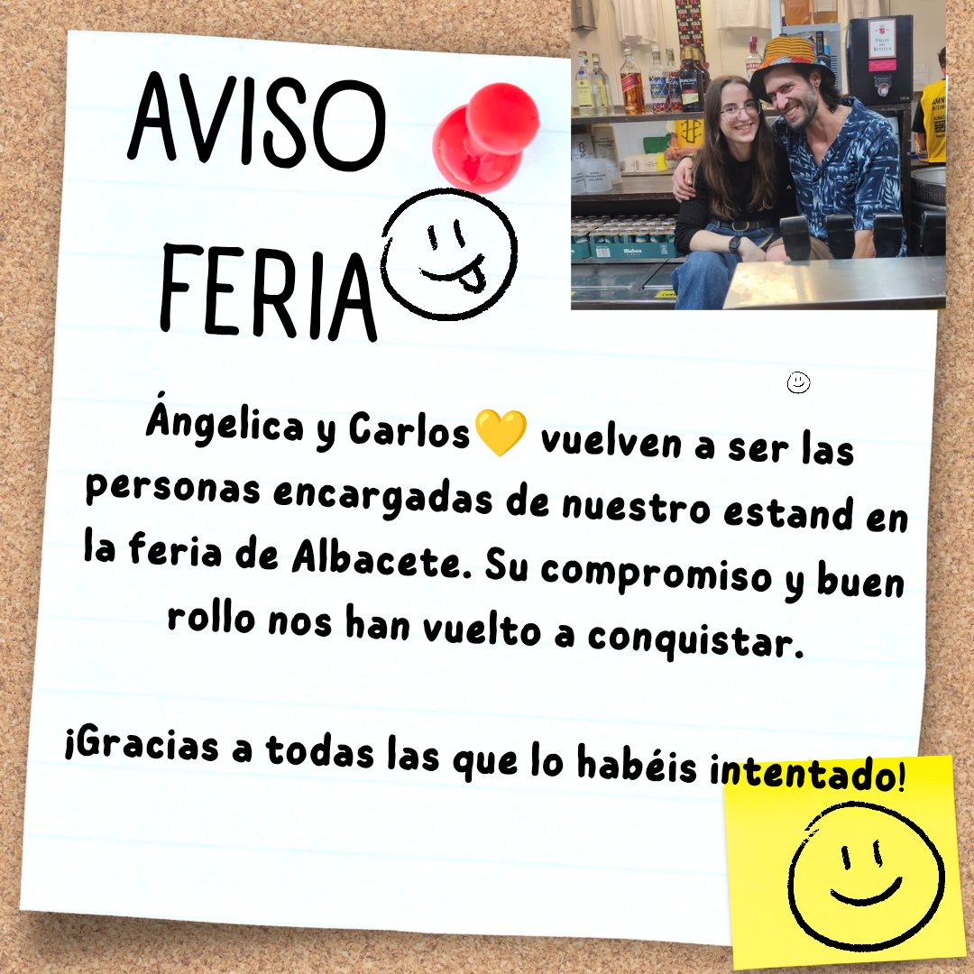 Amnistía Internacional ALBACETE (@amnistiaab) on Twitter photo #FeriaDeAlbacete25 visibiliza la defensa de los derechos humanos. Si todavía no estás en ningún turno de voluntariado de barra o dj. ¿Qué estás esperando? 👇 albacete@es.amnesty.org o por aquí mismo. #FeriaDeAlbacete25 visibiliza la defensa de los derechos humanos. Si todavía no estás en ningún turno de voluntariado de barra o dj. ¿Qué estás esperando? 👇 albacete@es.amnesty.org o por aquí mismo.