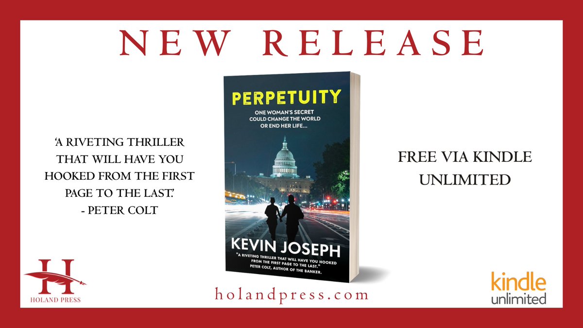Holand Press (@holandpress) on Twitter photo Free via #kindleunlimited
#NEWBOOKS
Perpetuity, by <a href="/KJosephAuthor/">Kevin Joseph</a>
A thought-provoking thriller.
amazon.co.uk/Perpetuity-Kev…
#crimethriller #newreleases Free via #kindleunlimited
#NEWBOOKS
Perpetuity, by <a href="/KJosephAuthor/">Kevin Joseph</a>
A thought-provoking thriller.
amazon.co.uk/Perpetuity-Kev…
#crimethriller #newreleases