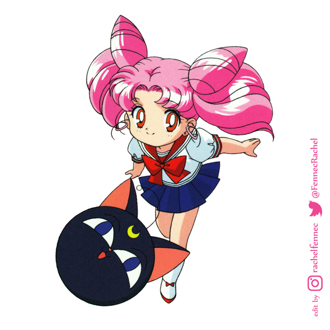 FennecRachel's tweet photo. In  case it's not clear enough: this picture is official #SailorMoon  artwork, I've only done some editing, in this case patching up and  removing the background.

#ChibiUsa #セーラームーン #セラムン #SailorChibiMoon #Rini #ちびうさ #セーラーちびムーン #prettyguardian  #武内直子 https://t.co/G4r0oLu4qm