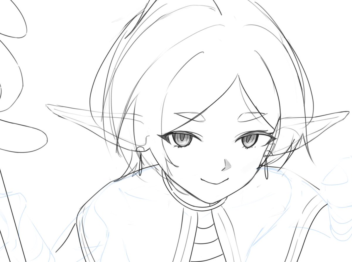 SHORT HAIR FRIEREN ALERT 🚨