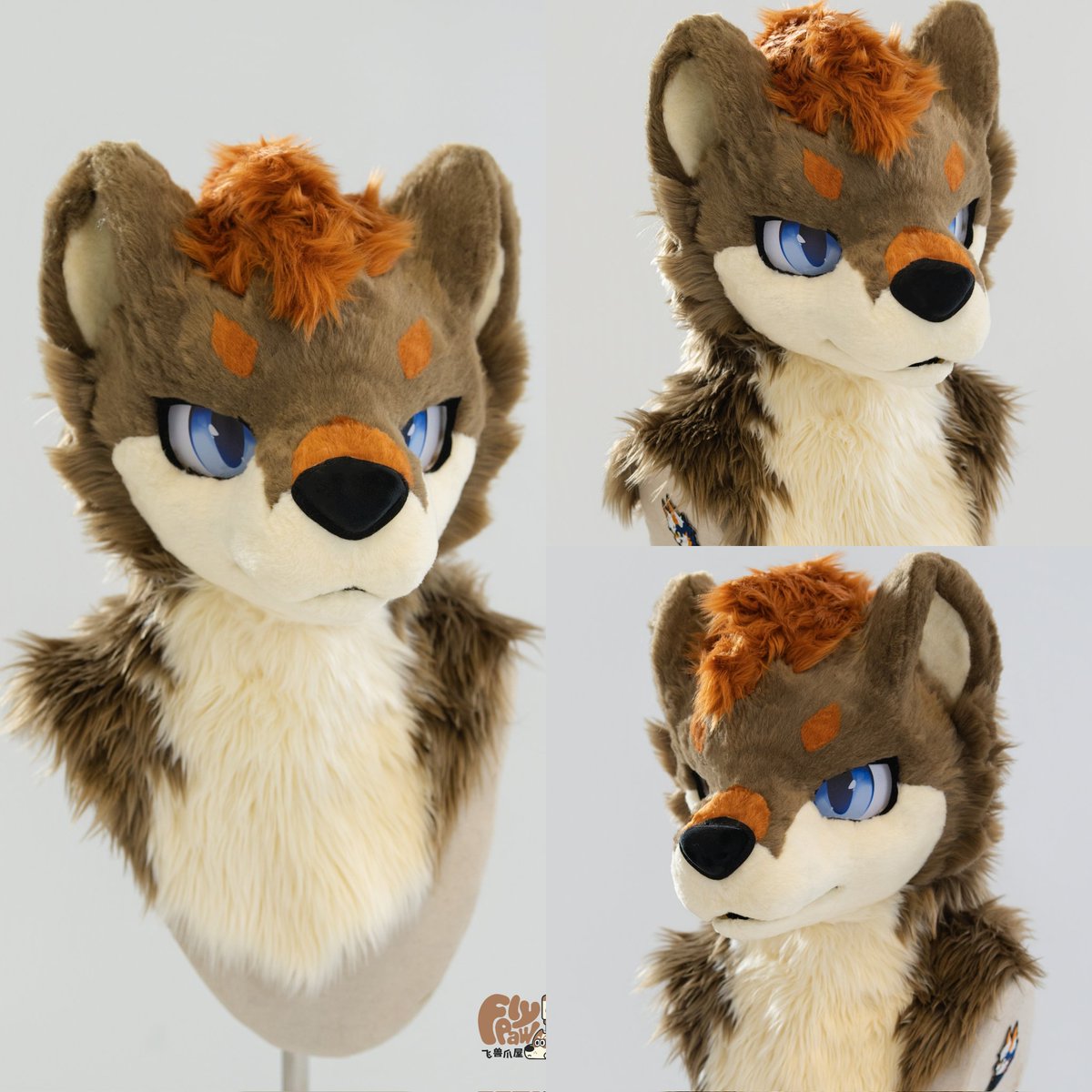 99Daley's tweet photo. Head part display！
owner:@KazanIsFatzan 
Thank you very much for trusting me.
#Flypaws #furry #FursuitFriday #fursuit https://t.co/Jr1NsjgxoP