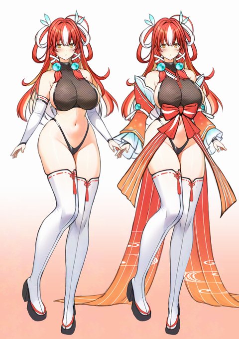 金魚擬人化風新うちのこ 