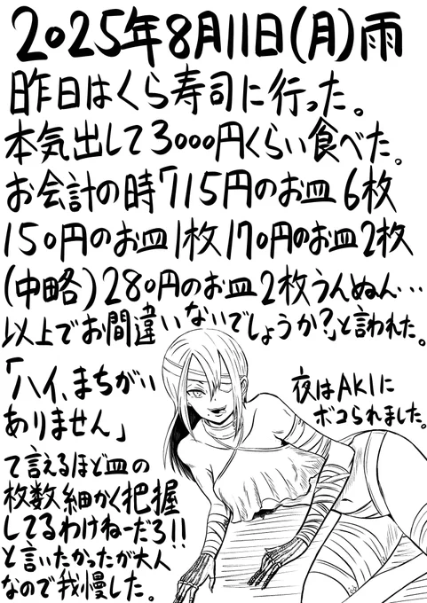 今日の日記。186日目。 