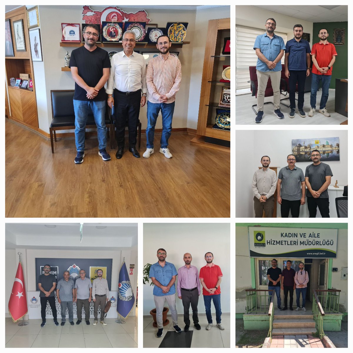SemihNargul's tweet photo. TÜBİTAK 1001 projesi kapsamında gerçekleştirdiğimiz "Yüzyıllık Süreçte Türkiye'nin Dış Göç Politika Analizi ve Belediyeler İçin Politika Önerileri" adlı çalışmanın saha araştırması için Konya kentindeydik. Bütün Belediye mensuplarına destekleri için teşekkür ederiz. https://t.co/N6Oi6IHi1r