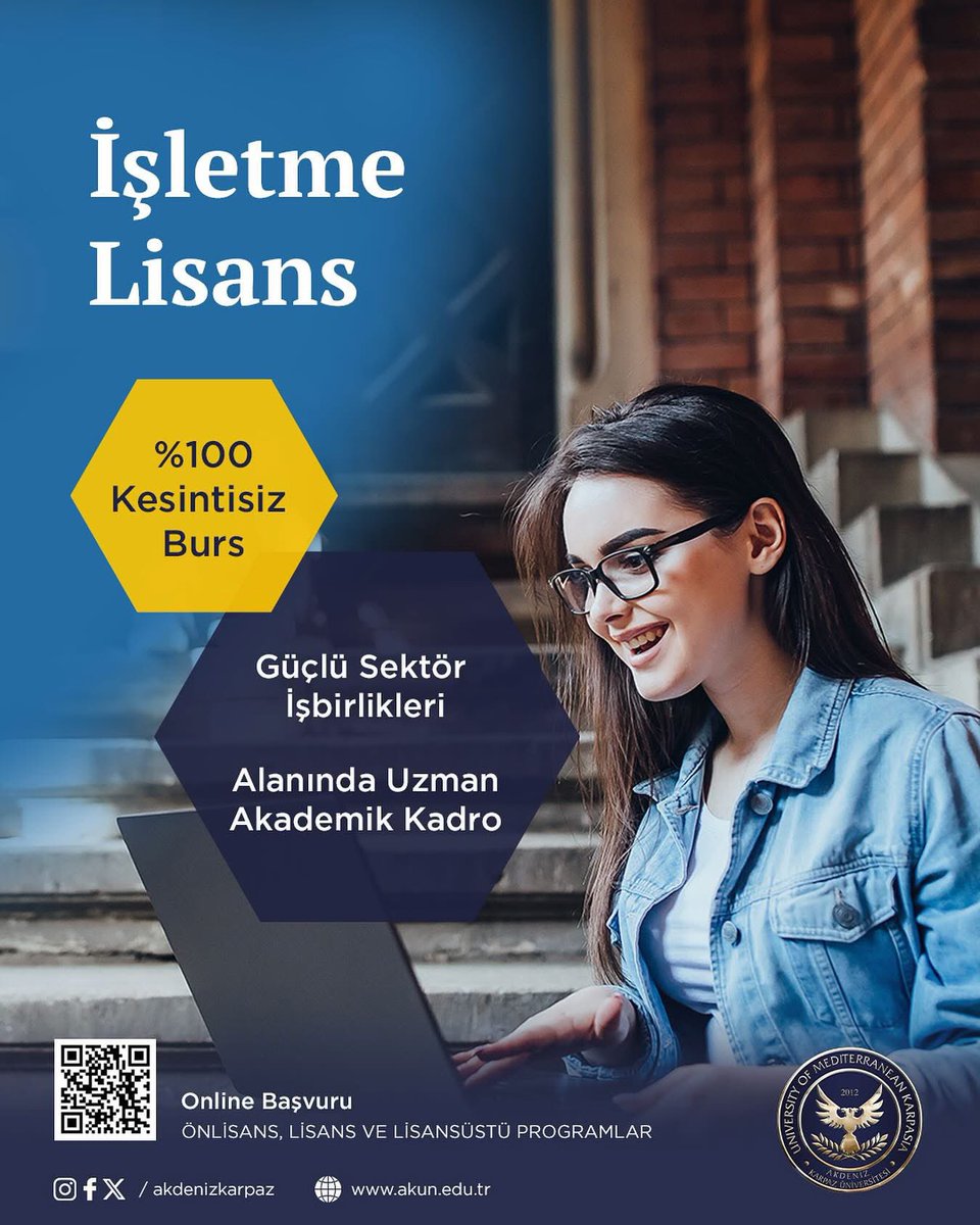 💼 Geleceğin Liderleri Burada Yetişiyor!

📍 Güçlü akademik kadro
📍 Sektörle iç içe uygulamalı eğitim
📍 Uluslararası geçerli diploma

📢 Kontenjanlar dolmadan tercihini yap!
🎓 İşletme Bölümü
📲 WhatsApp Destek Hattı: 0548 830 2590