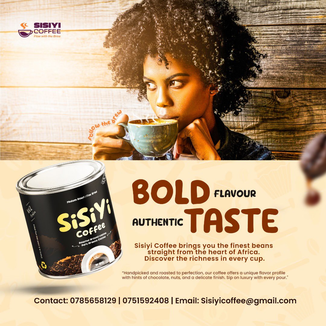 muganzi secure sectrine (@muganzisecure) on Twitter photo Today let me introduce to you sisiyi coffee by <a href="/NamatakaEsther/">SISIYI COFFEE, UGANDA</a>
Known for its bold authentic taste the Arabicas from the Mt Elgon region are one of its kind you wouldnt dare miss if you love sotmhing rich and African . From the sourcing to the processing to the packing and Today let me introduce to you sisiyi coffee by <a href="/NamatakaEsther/">SISIYI COFFEE, UGANDA</a>
Known for its bold authentic taste the Arabicas from the Mt Elgon region are one of its kind you wouldnt dare miss if you love sotmhing rich and African . From the sourcing to the processing to the packing and