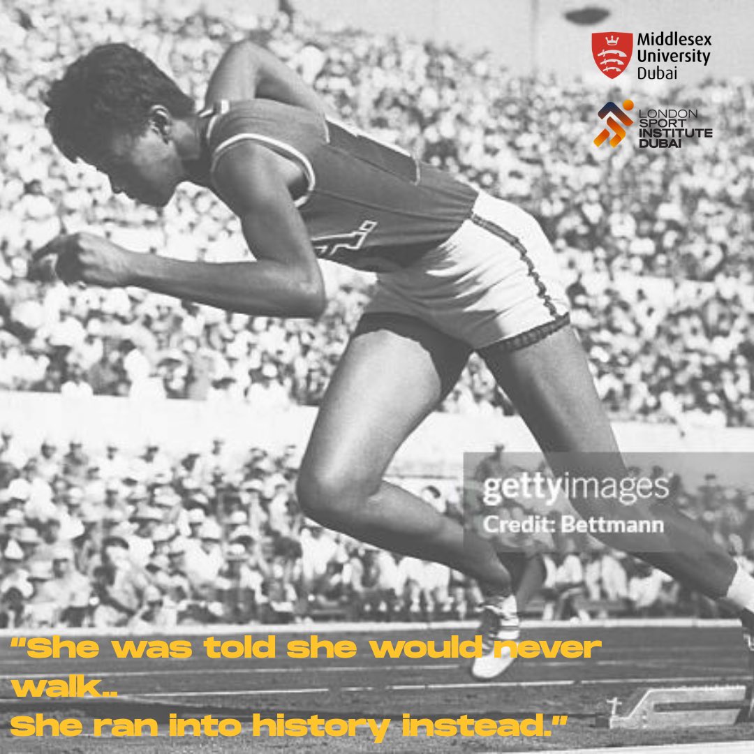 LSIDubai's tweet image. From polio to podium. 

Wilma Rudolph’s story proves that no setback is too great when your determination is stronger than your circumstances. 

This #mondaymotivation let her journey remind you - resilience can rewrite destiny! 

#lsidubai #precisioninperformance #futureofsport