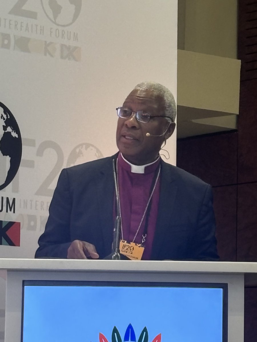 Mark Hill KC (@markhillkc) on Twitter photo The Archbishop of Cape Town delivering the keynote address at #G20Interfaith - we are stewards of God’s creation and must unite behind the UN’s sustainable development goals. <a href="/uNDLondon/">Notre Dame London</a> <a href="/NDLawRLC/">Lindsay and Matt Moroun Religious Liberty Clinic</a> <a href="/KCL_Law/">The Dickson Poon School of Law</a> The Archbishop of Cape Town delivering the keynote address at #G20Interfaith - we are stewards of God’s creation and must unite behind the UN’s sustainable development goals. <a href="/uNDLondon/">Notre Dame London</a> <a href="/NDLawRLC/">Lindsay and Matt Moroun Religious Liberty Clinic</a> <a href="/KCL_Law/">The Dickson Poon School of Law</a>