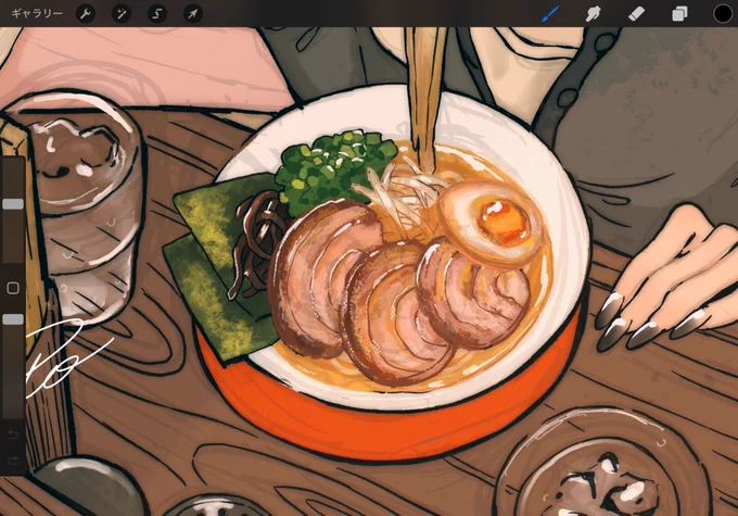 食べ物描く仕事したい。 自分、やれます。