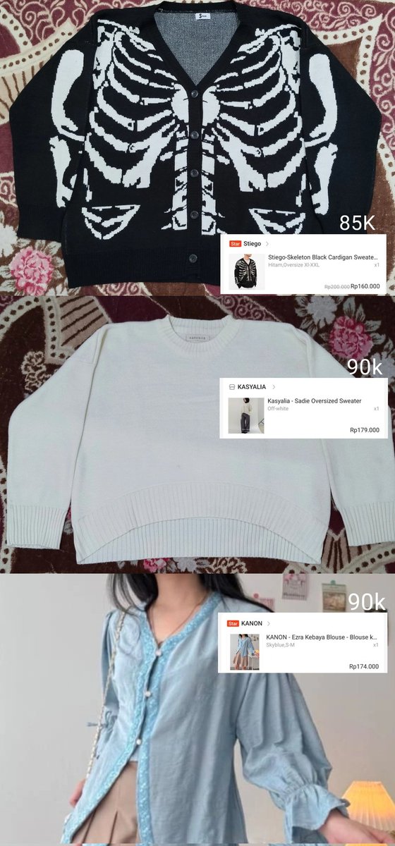 chesepixell's tweet photo. Ini yah, semuanya masih bagus-bagus bgt - no minus!😍
Bole bgt kalau mau nego yah karena aku jg bingung harga yang standar itu berapa, yang penting jangan terlalu jauh negonya yah!🥰 https://t.co/dPaaQLv1yo