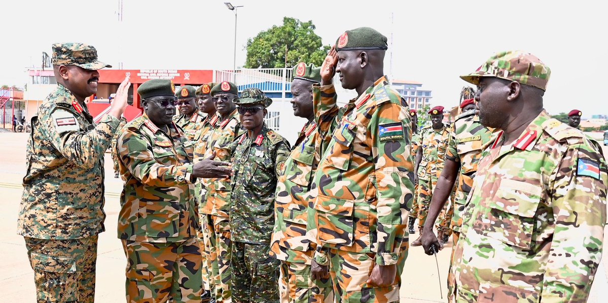 Great Kwiza Nantaba (@greatkwizamk) on Twitter photo The CDF, Gen <a href="/mkainerugaba/">Muhoozi Kainerugaba</a> ‘s visit to South Sudan is a landmark moment in fostering regional cooperation & diplomatic ties. By engaging with South Sudanese leaders & military officials, he has demonstrated Uganda's commitment to peace, stability, & security in East Africa. The CDF, Gen <a href="/mkainerugaba/">Muhoozi Kainerugaba</a> ‘s visit to South Sudan is a landmark moment in fostering regional cooperation & diplomatic ties. By engaging with South Sudanese leaders & military officials, he has demonstrated Uganda's commitment to peace, stability, & security in East Africa.