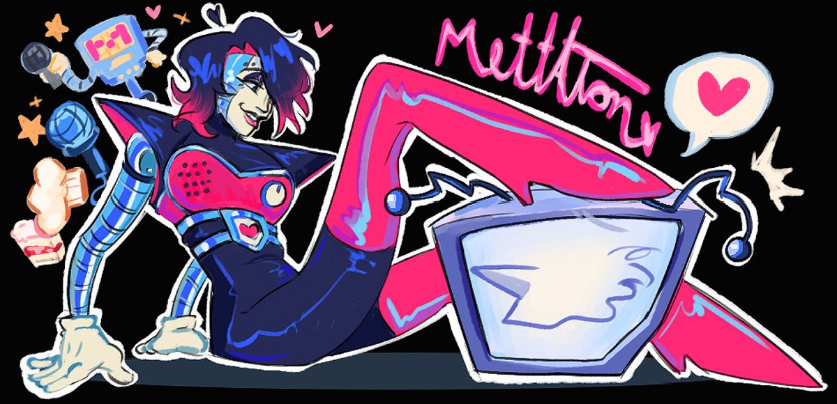 Aracn0_'s tweet photo. Put that damn TV with everyone. 
#DELTARUNE
#mettatenna #tenna https://t.co/EaXqjIaHZX