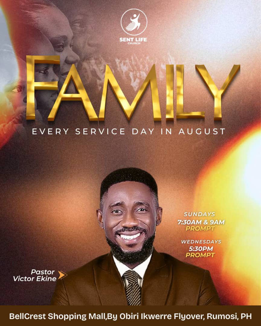 Sentlifechurch's tweet photo. Let us share with you some excerpts from our newly begun series titled Family! https://t.co/GqKR02Ap3v