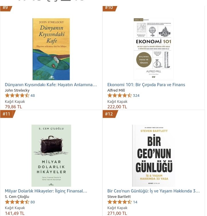 IsKitaplari's tweet image. İş Yönetimi ve Liderliği Kategorisinde Çok Satanlar
11 Ağustos 2025

1. Paranın Psikolojisi
@morganhousel 
2. Para Bağırır Servet Fısıldar
@MertBasaran_inv 
3. Babil’in En Zengin Adamı
George S. Clason
4. İlkeler: Hayat &amp;amp; İş
Ray Dalio
5. Sıfırdan Bire 
Peter Thiel
6. Sabah 5…
