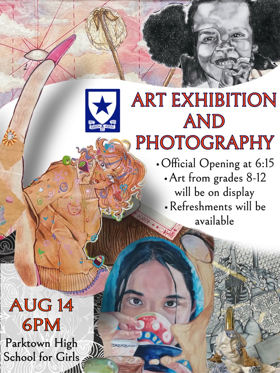 Save the Date:
 Art Exhibition and Photography
14 August
18h00