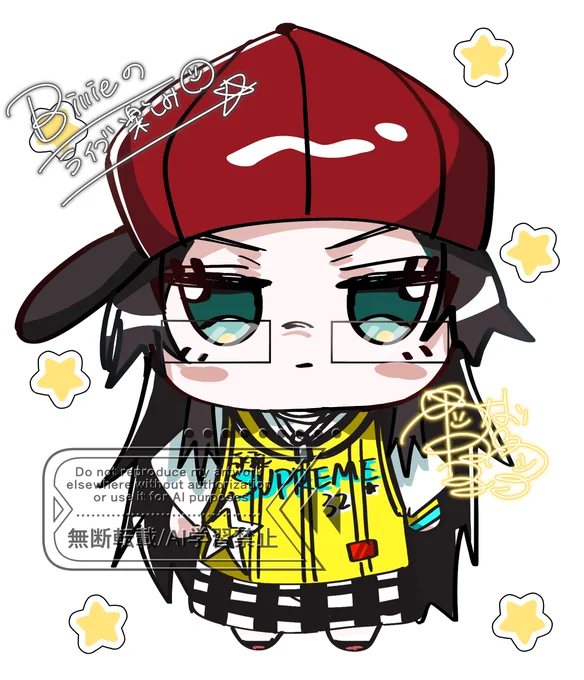 billieのライブ楽しみ絵