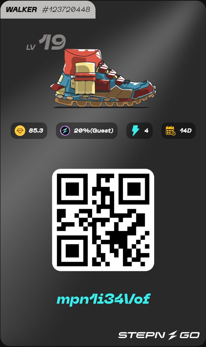 cryptocryin's tweet photo. mpn1i34Vof
#STEPNGO https://t.co/sRurDgdHfY