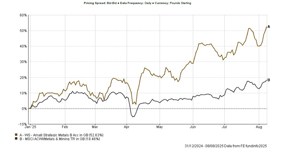 "Analysts at <a href="/FundCalibre/">FundCalibre</a> said:  WS Amati Strategic Metals is a great portfolio diversifier that taps  into unique #investment opportunities, including the transition to a  lower carbon world.”

<a href="/FETrustnet/">Trustnet</a> highlights WS Amati Strategic Metals Fund as top of the table of funds