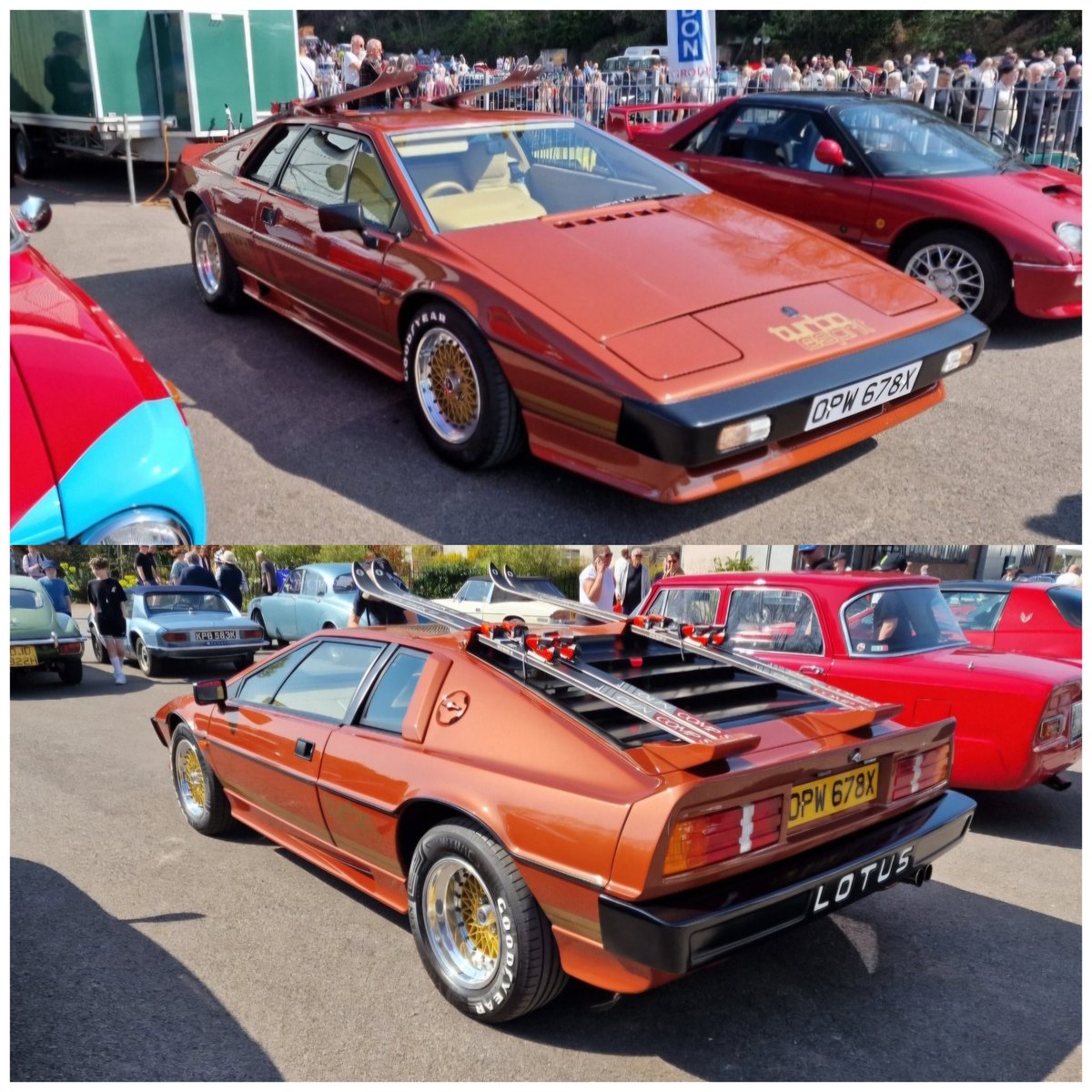 Mike (@abarthrocket595) on Twitter photo <a href="/iamRobbinYoung/">Robbin Young</a> Hi Robbin 👋🥰
They are fabulous cars and he used to own a similar 3rd car (it was a Lotus Esprit Turbo that was an exact replica car to the one used in the Bond film you were in), but sadly he sold this 2 years ago due to limited storage space. <a href="/iamRobbinYoung/">Robbin Young</a> Hi Robbin 👋🥰
They are fabulous cars and he used to own a similar 3rd car (it was a Lotus Esprit Turbo that was an exact replica car to the one used in the Bond film you were in), but sadly he sold this 2 years ago due to limited storage space.