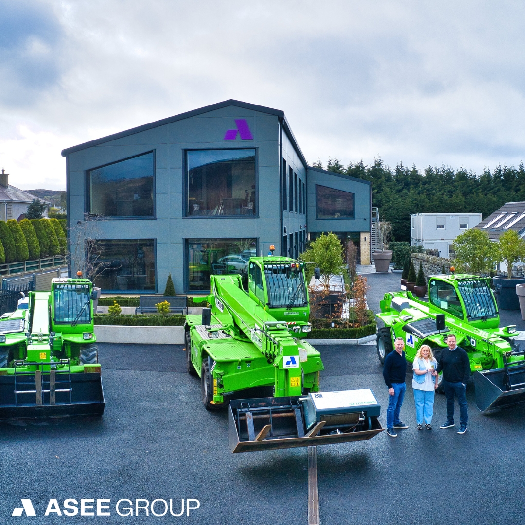 📷Latest additions to the ASEE Group Fleet!📷

We are thrilled to introduce the latest additions to our fleet of equipment! These three state-of-the-art Tele Handlers from D.A. Forgie Limavady/Lisburn are a major step forward in our continued expansion across Europe.