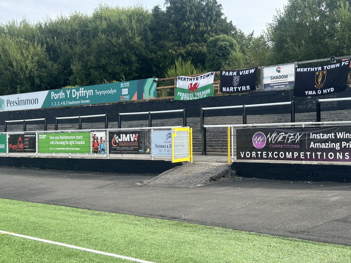 jmwheating's tweet image. Another season sponsoring The Martyrs @MerthyrTownFC