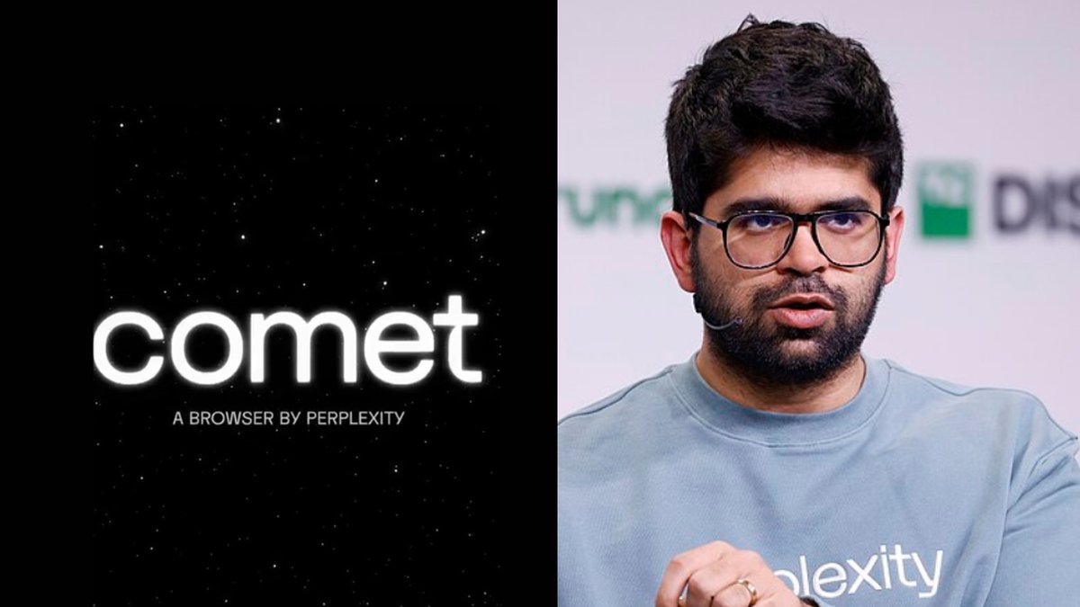 wilddoggamingyt's tweet image. ✨ Absolutely loving the Perplexity Comet browser stunning cosmic intro sleek UI and pure futuristic vibes! 🚀🌌
#PerplexityComet #AIBrowser #CosmosVibes @AravSrinivas #WildDogGaming
@PerplexityComet