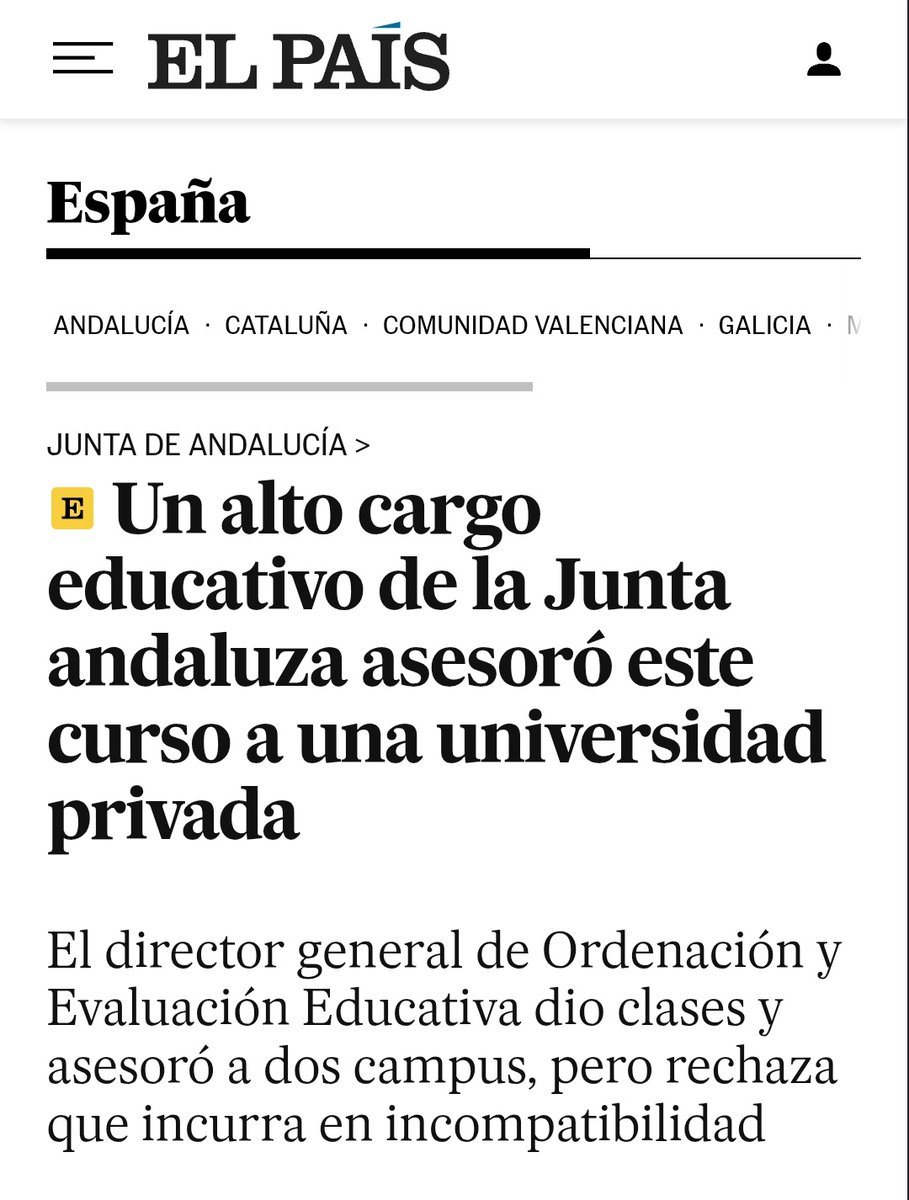 Ni se esconden;
Ellos protegen el negocio y el negocio los enriquecen.
El PP lleva 4 universidades privadas abiertas desde que gobierna, mientras que infrafinancia a la Universidad Pública Andaluza, la única accesible para todos y todas.
La EDUCACIÓN NO ES UN NEGOCIO