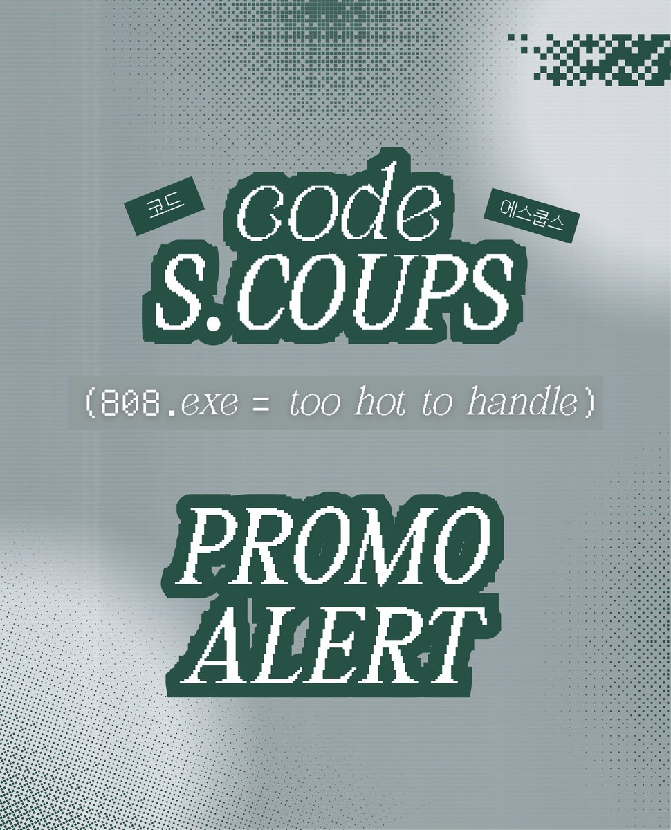 matchacheol's tweet photo. [help rt plz 🫀]

Eyes here, Carats! 👀

Join our squad as #codeSCOUPS drops a promo loot that's sure to boost your XP! 💚

📅 August 16, 2025
📍 Nice Weather Mobile Café
⏰ 3 PM – 7 PM
⭐️ Php 300

Press Start here: https://t.co/GtxRqTyeCS ��(^ ^ヘ https://t.co/oWa90hfOJa