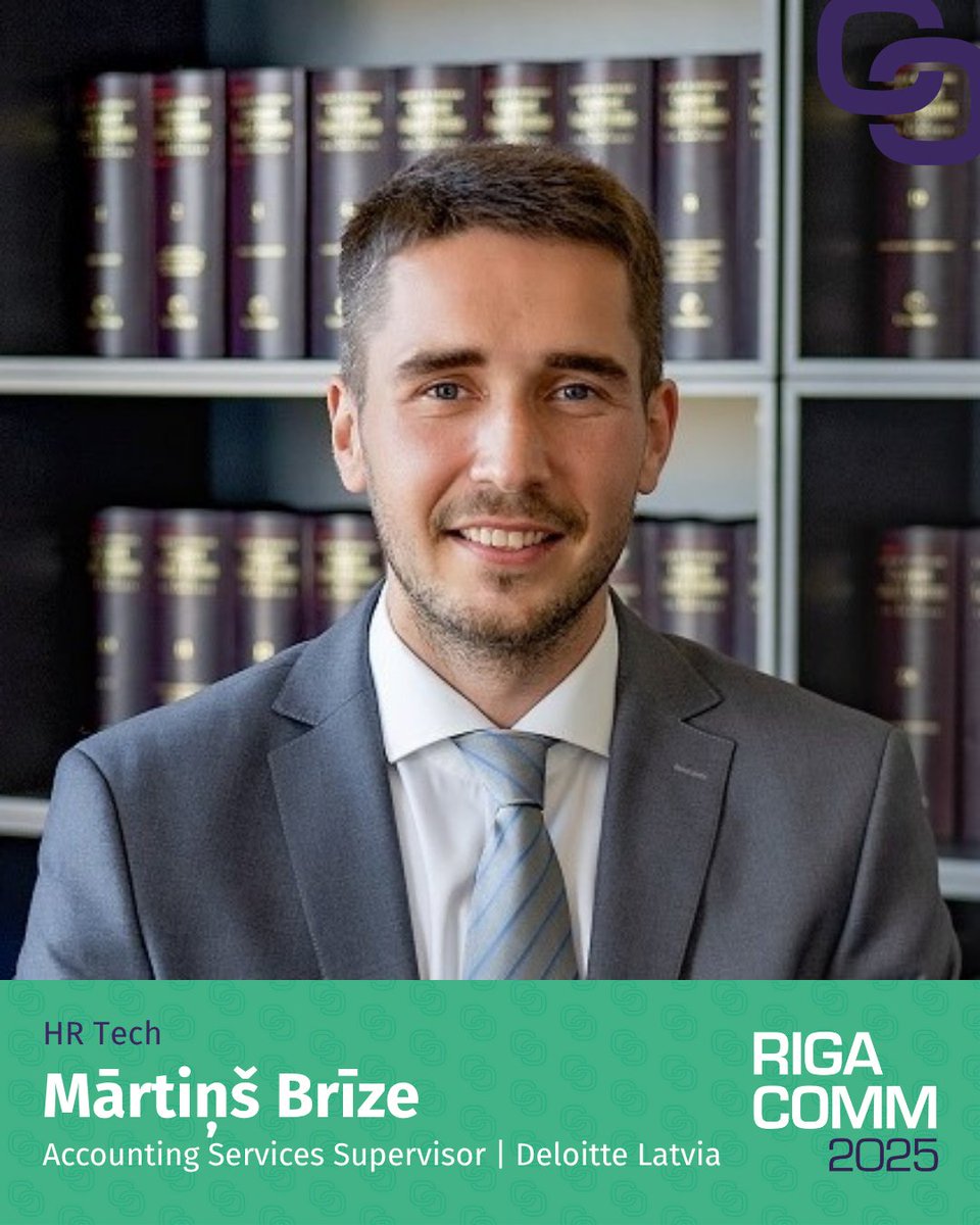 📢 New Riga Comm 2025 Speaker Announcement!

We're thrilled to introduce:
◦ Elari Tammenurm, Continental Europe Regional Director at Creditinfo
◦ Evijs Taube, Management Board member at LVRTC
◦ Mārtiņš Brīze, Accounting Services Supervisor at Deloitte Latvia

#RigaComm #RC25