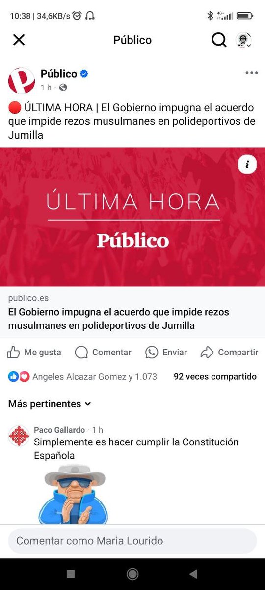 Llega_Ixtab's tweet photo. ¿En qué artículo de la Constitución española pone que el estado debe poner a disposición de los credos sus espacios deportivos?
¿Y qué artículo de la Constitución española pone que el estado debe prohibir los credos en los espacios culturales?
¿Alguien lo sabe? https://t.co/tIJNu5m3Ro