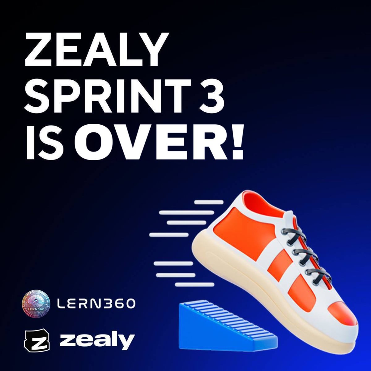 🔥 Zealy Sprint 3 — What a Ride! 🏆

Our community has smashed it!
Over 4,500+ quests completed and countless moments of teamwork, creativity, and determination.

💰 Prize Pool: $500 USDT + $LERN Tokens
🏅 50 champions are walking away with rewards!

👉 Check the Winners List