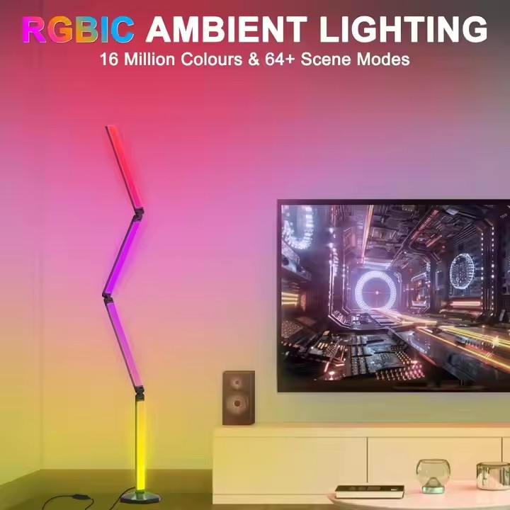 Jane868789's tweet image. Meet the foldable Smart RGB Floor Lamp for ultimate flexibility.
Adjust colors and brightness to match your every mood.
Compact design meets powerful, customizable lighting!
#MoodLighting #SmartLamp #LEDTableLamp #AmbientGlow #NightLight #RGBSetup #GameRoomSetup #SmartHome