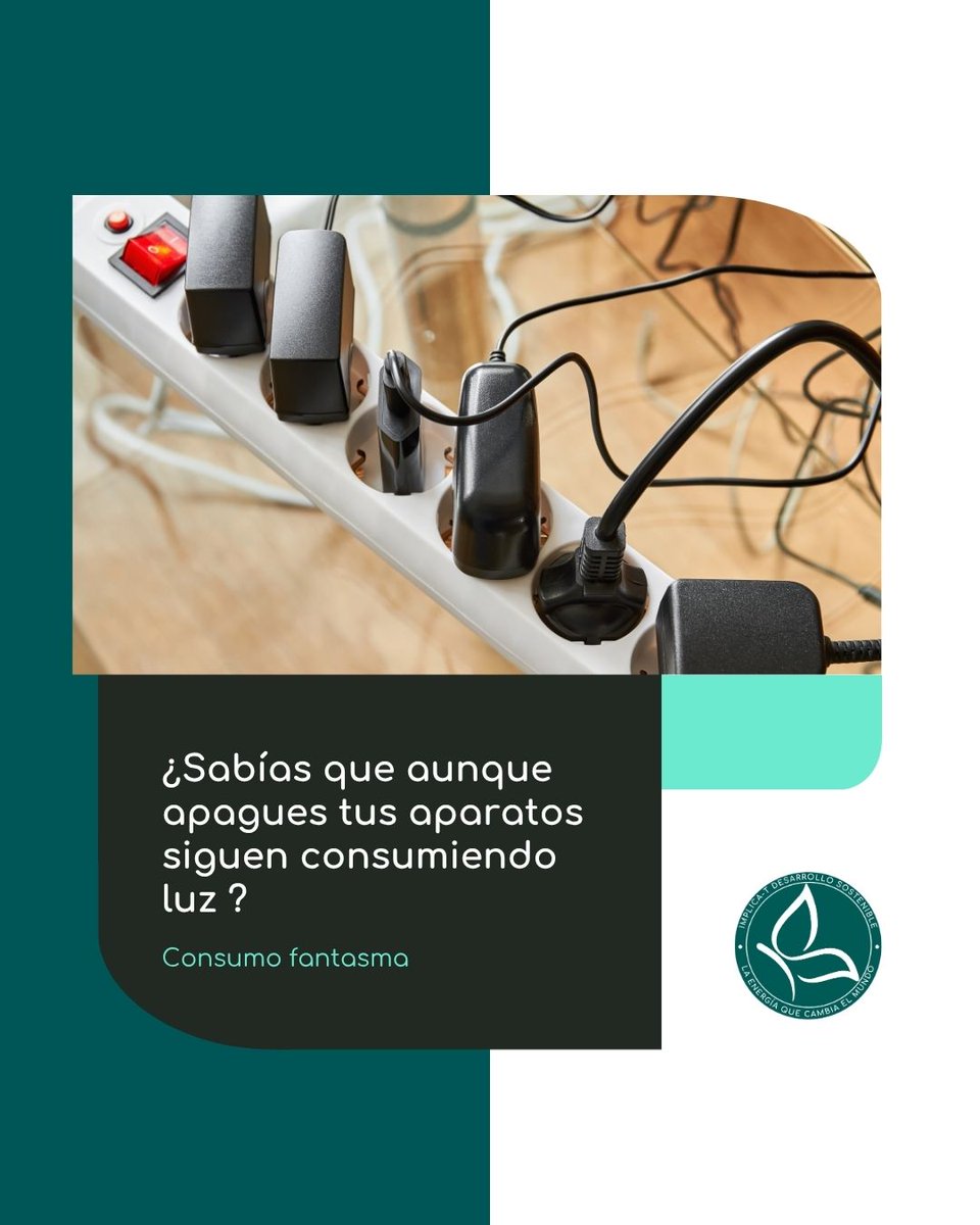 t_implica's tweet photo. ¿Sabías que muchos aparatos siguen consumiendo electricidad aunque estén apagados?🔌 https://t.co/SrBDvC5q5E