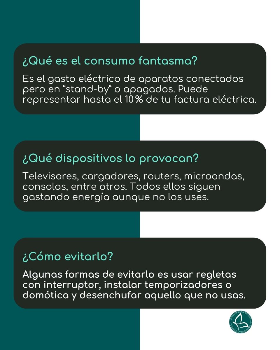 t_implica's tweet photo. ¿Sabías que muchos aparatos siguen consumiendo electricidad aunque estén apagados?🔌 https://t.co/SrBDvC5q5E