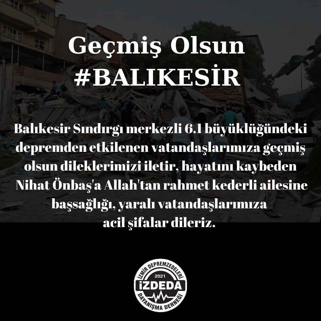 #deprembalıkesir
#deprem