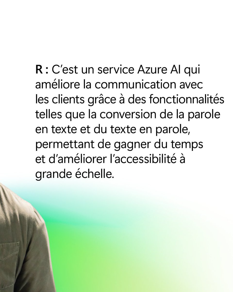 Vous avez d’autres questions sur Azure AI Speech ? Faites-le nous savoir ci-dessous ! 👇