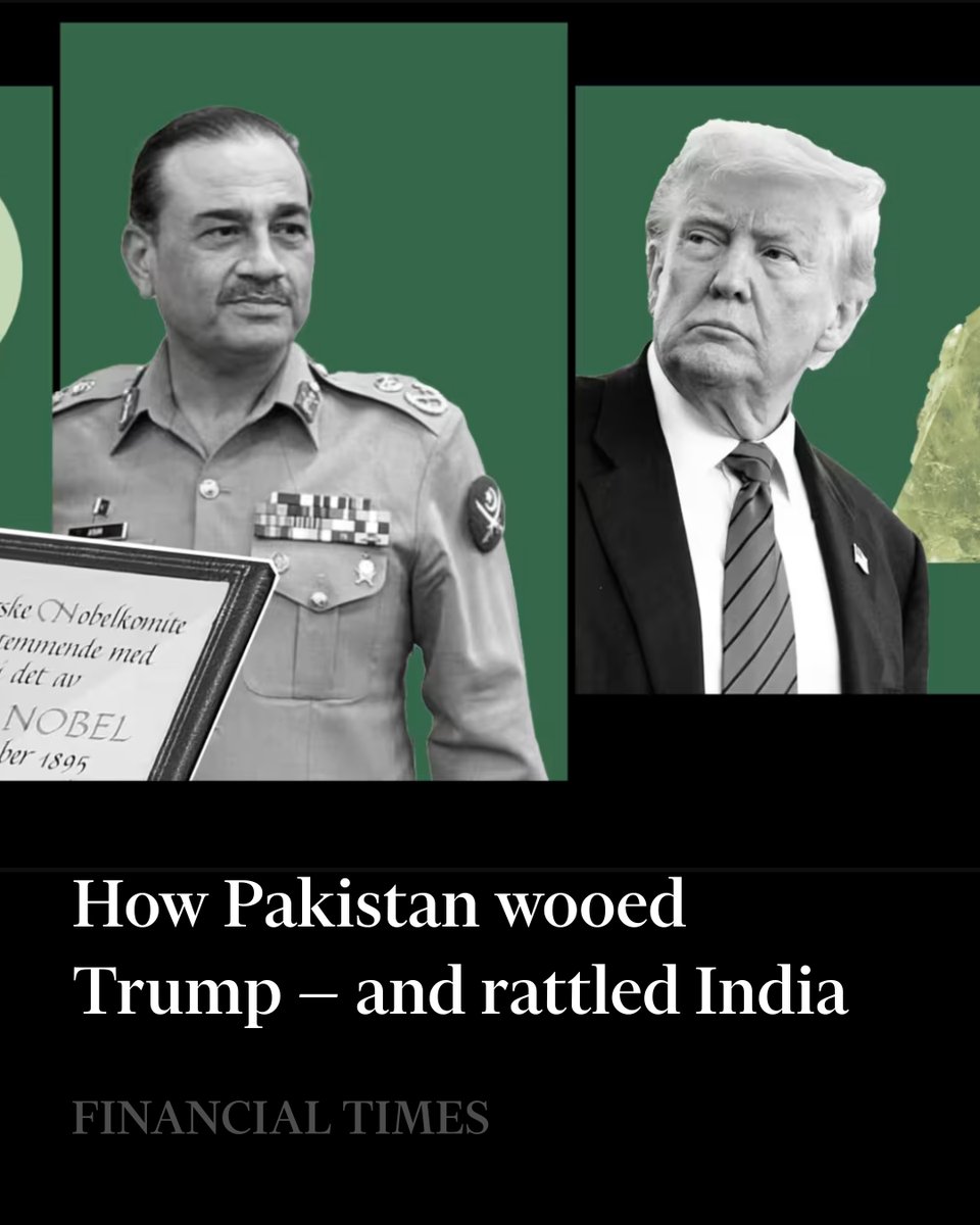 'Pakistan has very successfully understood how to engage with such an unconventional president.' on.ft.com/4ot1H8r