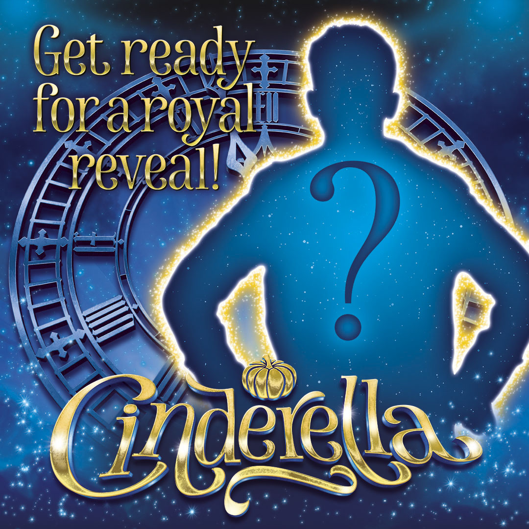Cast announcement coming Wednesday, when the clock strikes twelve🕰️ 

We have one last glitzy cast announcement...which two DREAMY stars of stage and screen will be our Prince Charming &amp; Cinderella?👑

🗓️ Sat 6 Dec 2025 - Sun 4 Jan 2026
🎟️ From £15 | atgtix.co/44G5hol