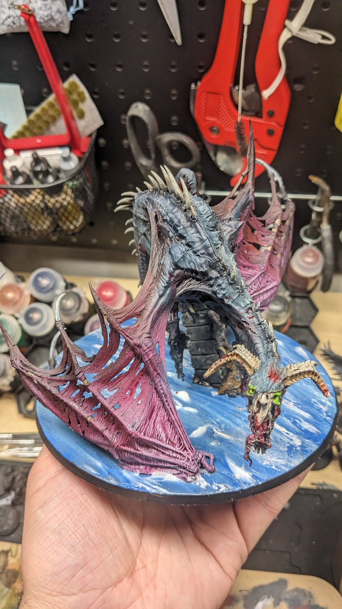 CrionCustoms's tweet photo. An undead dracolich https://t.co/Bm1CDFEJ4J