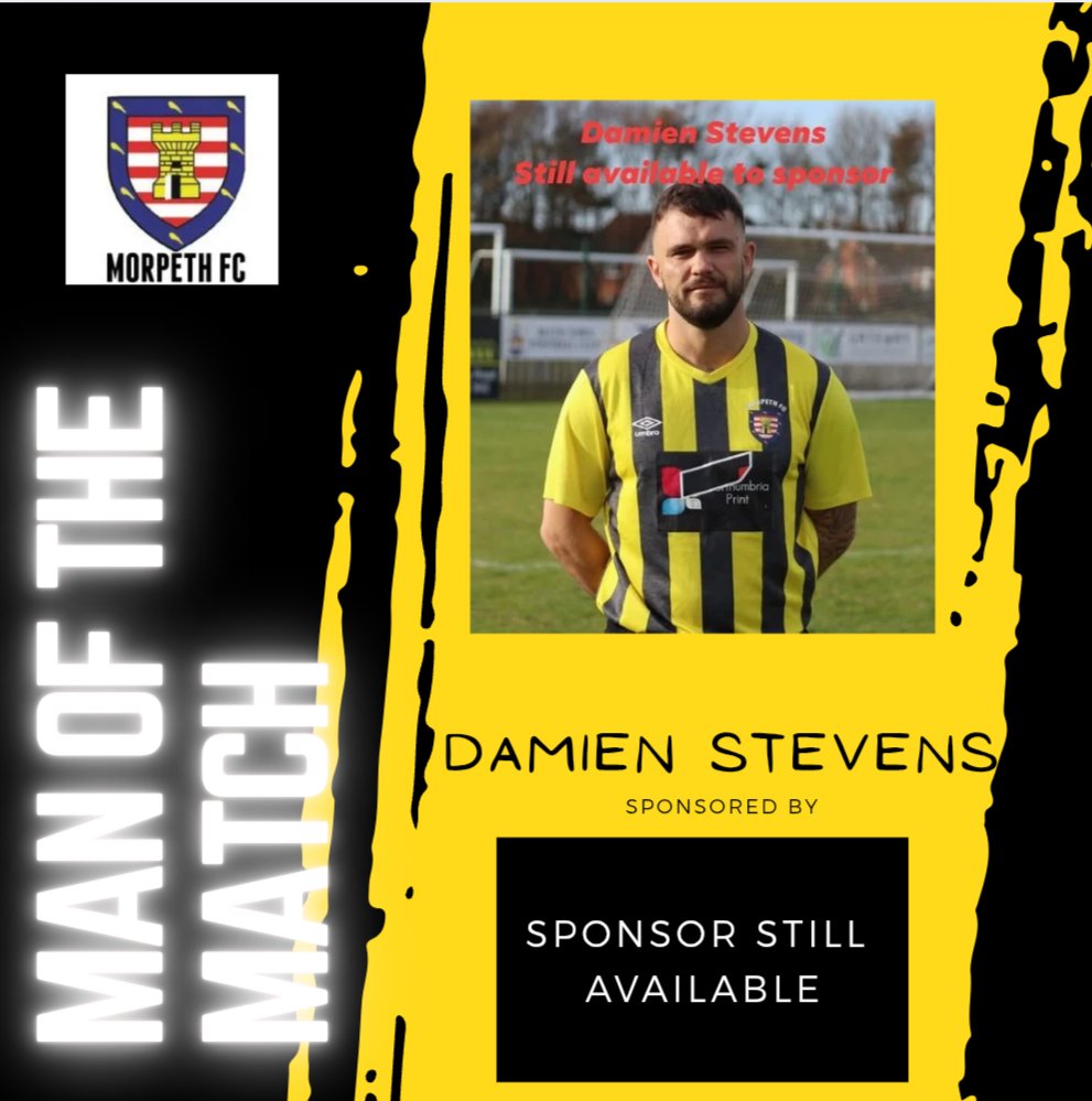 Our MOM from Saturday's game, goal machine Damien Stevens 👌🏻⚽⚽⚽⚽