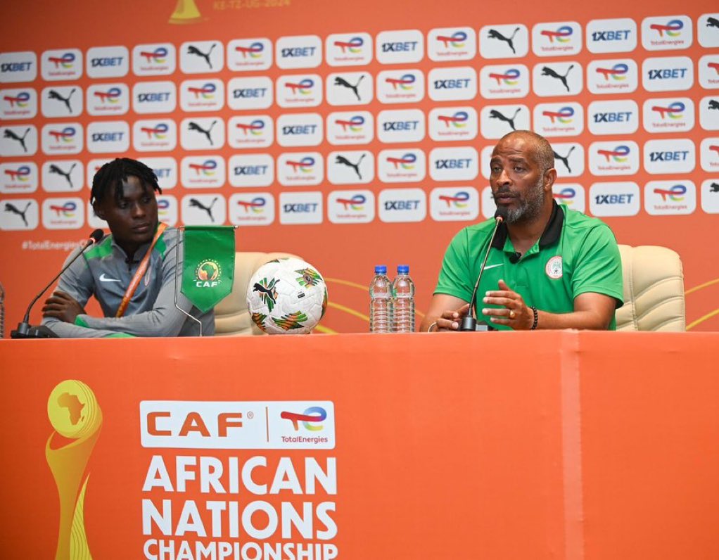 After a narrow loss to Senegal, Nigeria face Sudan 🇸🇩 in a must-win #CHAN2024 Group D clash tomorrow at the Amaan Stadium, Zanzibar 🏟️ (6pm).

Coach Eric Chelle: “We must win. This game is the most important for us.”

Captain Nduka: “We have a point to prove.”

#NGASUD #CHAN2024