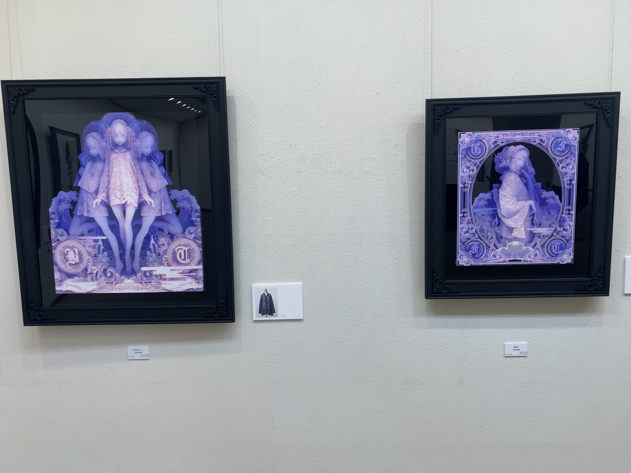 山本 大貴「銀影」、厳選、写実、美人画、新品高級額 額装付 山本大貴 -Dignity of Realism- | レポート | アイエム
