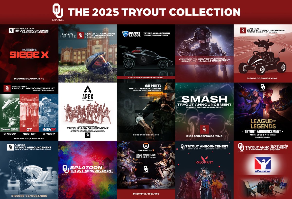 Since our annual reset we've grown +250 in community and are anticipating an increase from 170 to 220 in our programs &amp; competition energies.

We'll update these numbers one last time after we complete interviews &amp; tryouts!