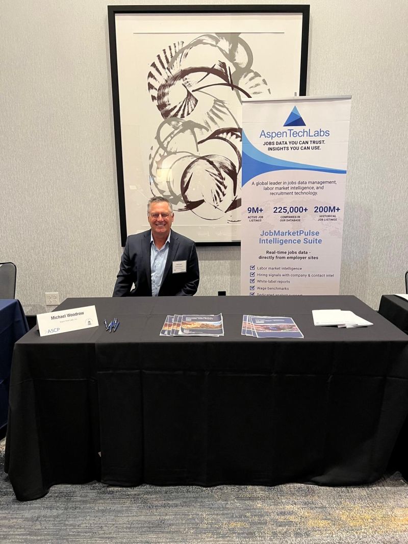 aspentechlabs's tweet image. The 2025 NASC-ASCP Annual Meeting is buzzing in Kansas City! 
We’re connecting with leaders nationwide to discuss workforce trends, hiring insights, &amp;amp; economic growth. Stop by the Aspen Tech Labs booth!

#NASCASCP #LaborMarketData #JobMarketPulse