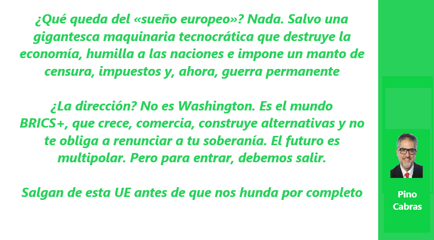 Tres bofetadas en tres días: China, Qatar y EE.UU. ridiculizan a la UE de Von der Leyen y compañía Salgan de esta UE antes de que nos hunda por completo - por Pino Cabras lacasademitia.es/articulo/polit… a través de <a href="/lacasademitia/">La casa de mi tia</a>