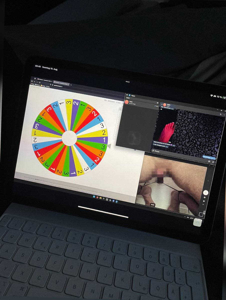 Das Beste nach dem Aufstehen? Geile TV-Session mit Glücksrad – und danach ordentlich am Konto bedienen! 😈

Wer hat Eier und traut sich? Komm in meine DMs, du Loser

#findom #paypig #moneydom