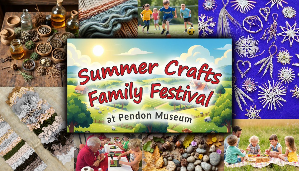 This Sat 16th craft workshops &amp; heritage activities for kids &amp; adults at Pendon Museum 11am - 4pm. Full details &amp; tickets at: pendonmuseum.com/events/summer-…