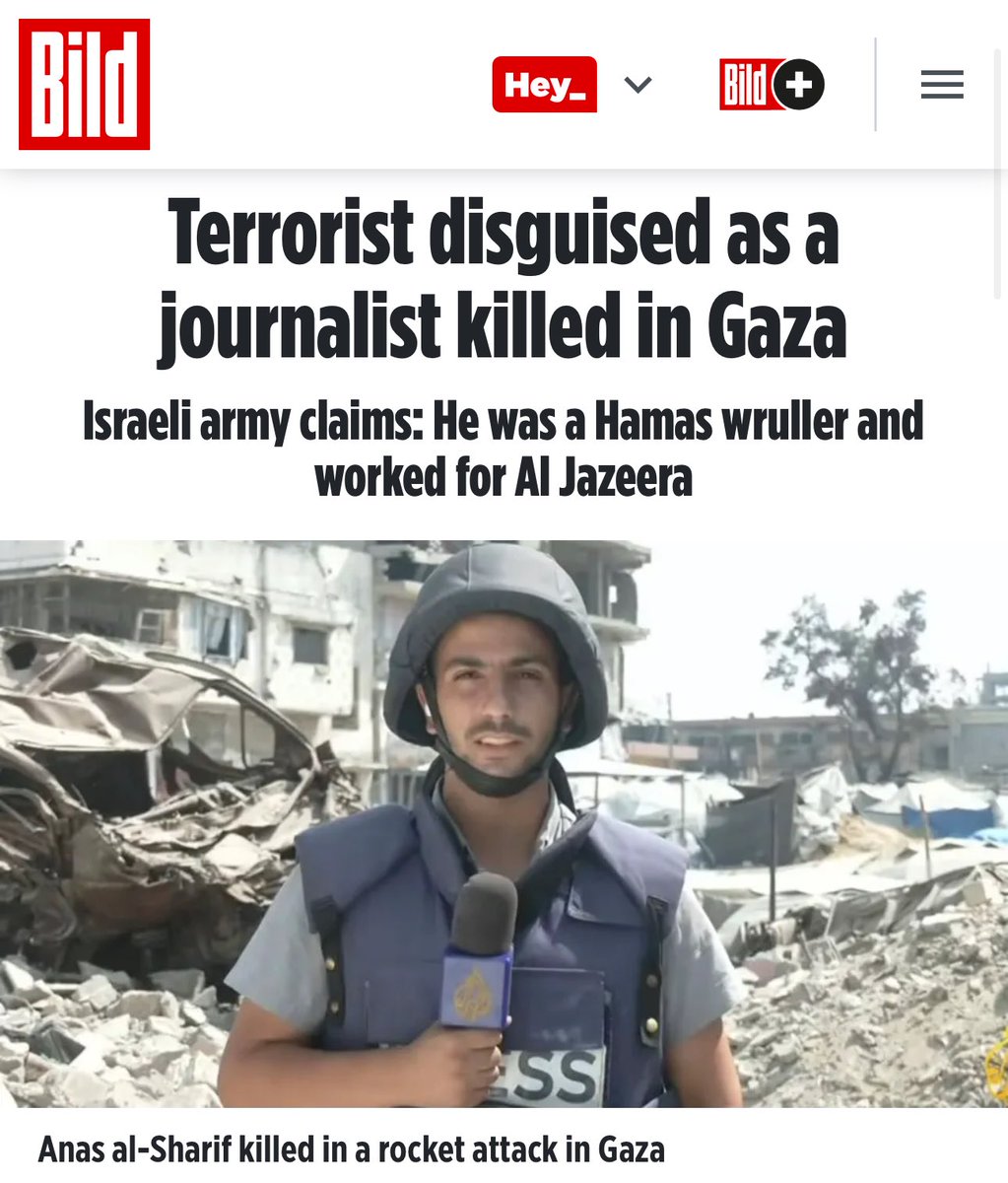 tparsi's tweet image. Who said the German elite has conclusively overcome its Nazi past?

This is Bild, Germany's largest and most popular newspaper.

(Polls show that the majority of Germans oppose Israel's genocide and their government's complicity)