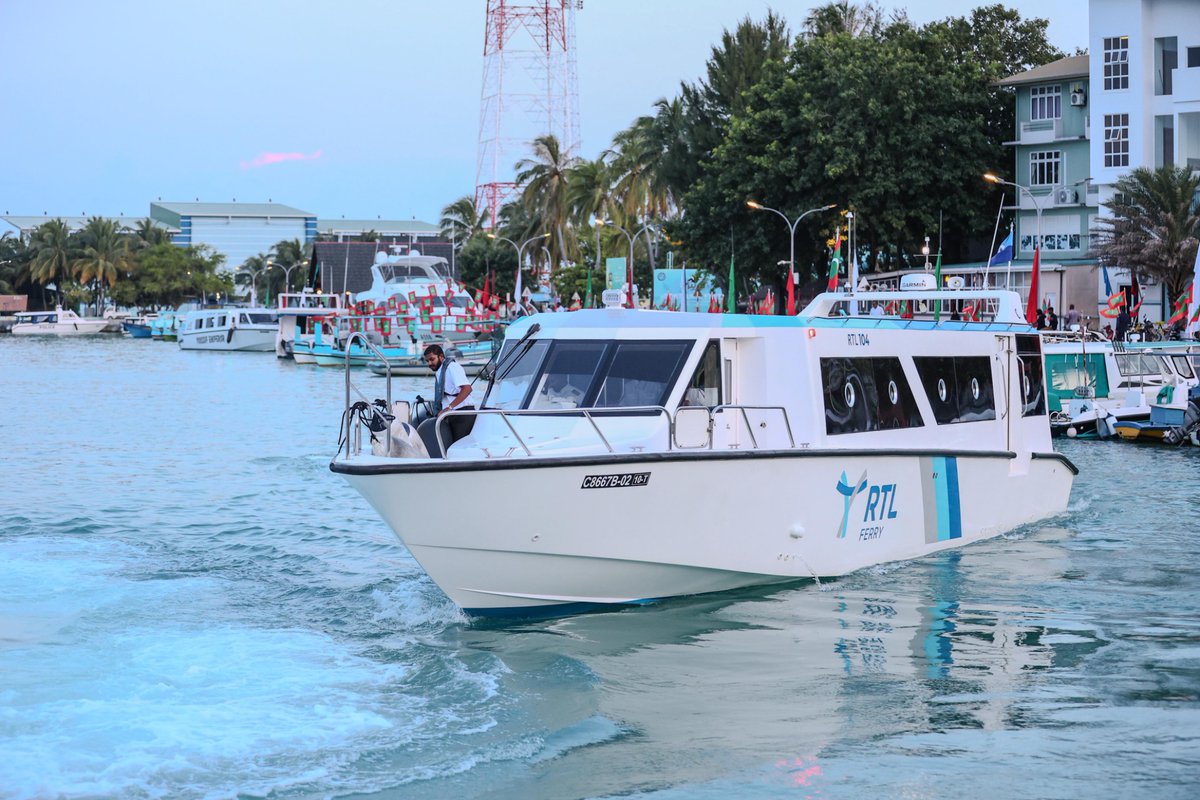 Ministry of Transport and Civil Aviation (@motcamv) on Twitter photo ރައީސުލްޖުމްހޫރިއްޔާ ޑރ.މުޙައްމަދު މުޢިއްޒު ބ. އަތޮޅަށް ކުރައްވަމުން ގެންދަވާ ރަސްމީ ދަތުރުފުޅުގައި ބ. އަތޮޅުގައި އާރް.ޓީ.އެލްގެ ޚިދުމަތް ރަސްމީކޮށް ފައްޓަވައިދެއްވައިފި
<a href="/MMuizzu/">Dr Mohamed Muizzu</a>
<a href="/ameen3d/">Mohamed Ameen</a>
<a href="/MTCCPlc/">MTCC Plc</a> ރައީސުލްޖުމްހޫރިއްޔާ ޑރ.މުޙައްމަދު މުޢިއްޒު ބ. އަތޮޅަށް ކުރައްވަމުން ގެންދަވާ ރަސްމީ ދަތުރުފުޅުގައި ބ. އަތޮޅުގައި އާރް.ޓީ.އެލްގެ ޚިދުމަތް ރަސްމީކޮށް ފައްޓަވައިދެއްވައިފި
<a href="/MMuizzu/">Dr Mohamed Muizzu</a>
<a href="/ameen3d/">Mohamed Ameen</a>
<a href="/MTCCPlc/">MTCC Plc</a>