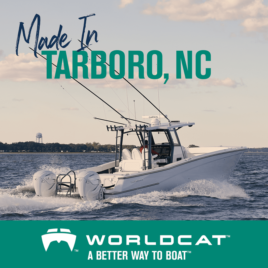 We are the largest maker of power outboard catamarans in the world. Our boats are designed, manufactured, and crafted with the greatest of care in a 140,000 sq ft facility in Tarboro, NC!

Read More: worldcat.com/discover/manuf…

#WorldCatBoats #ABetterWayToboat #WorldCat #MadeInNC